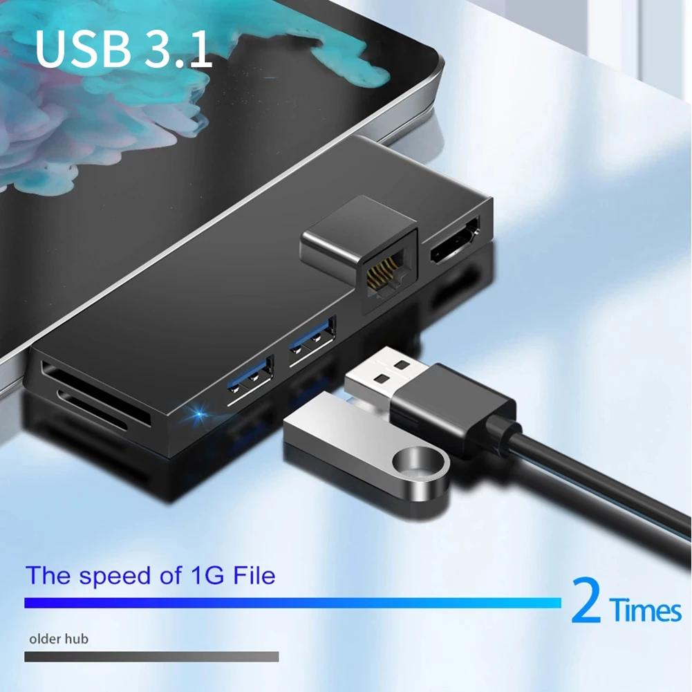 USB 3.1 Gen 1 ϵ ̺ ŷ ̼ , Surface Pro 5 4 3  ϵ ũ , 4K ȣȯ